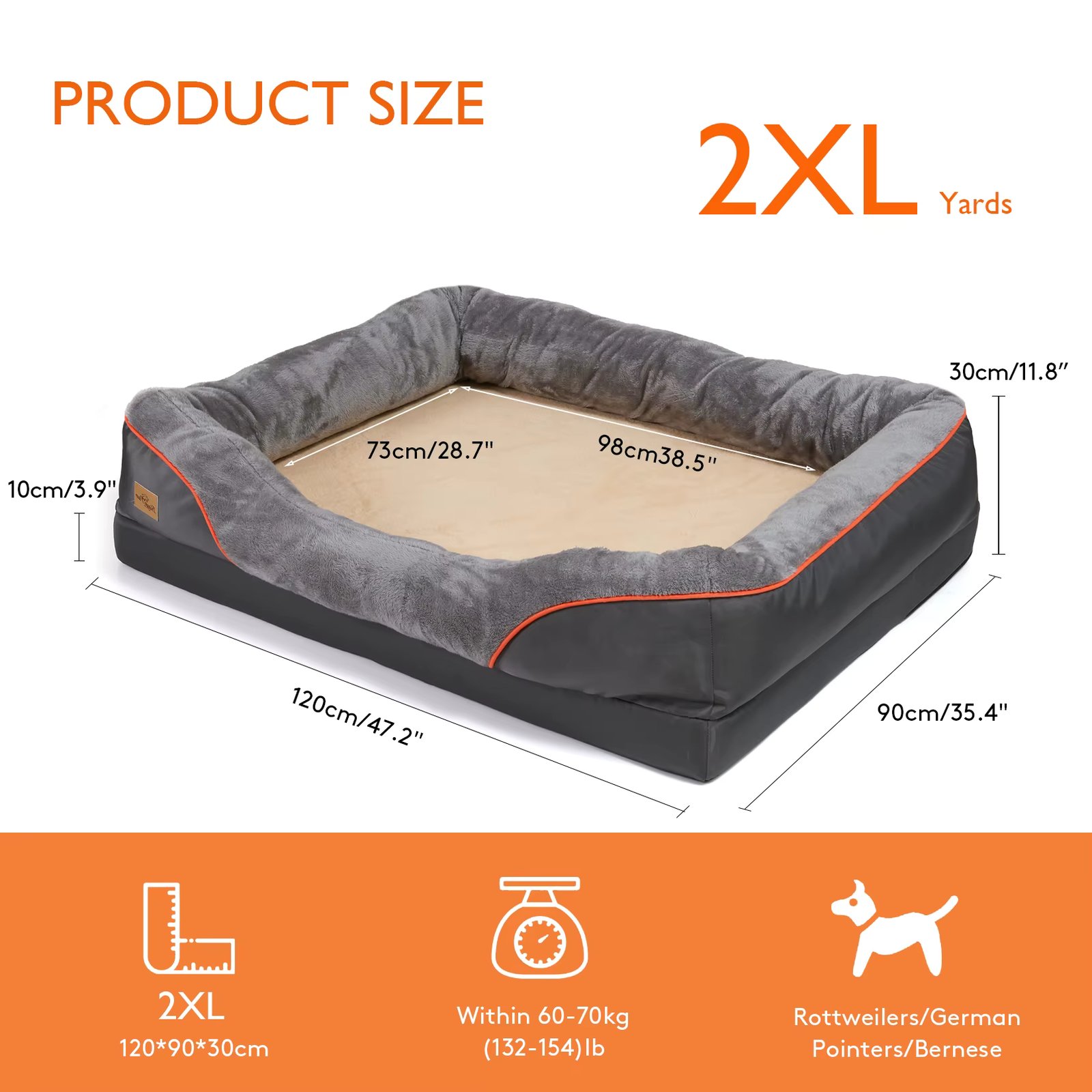 Grey XXL Size