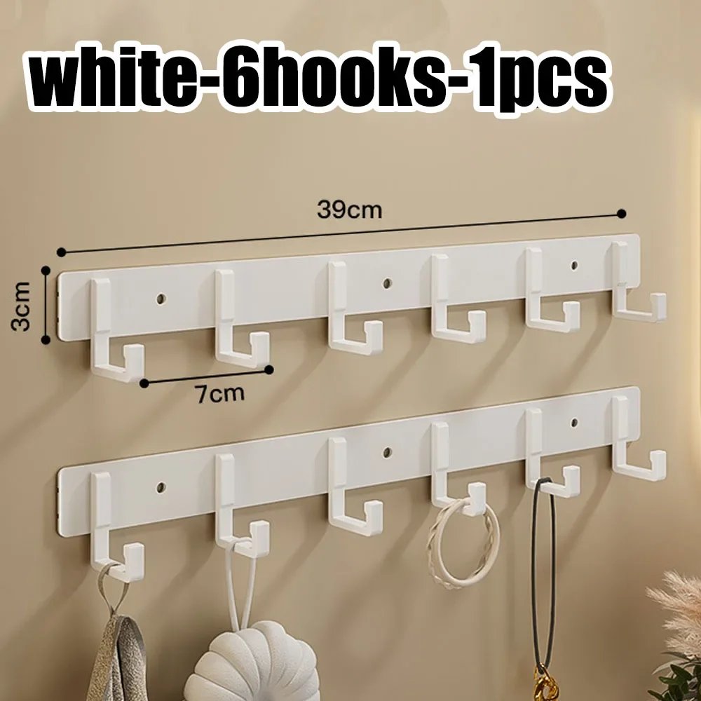 white-6hooks-1pcs