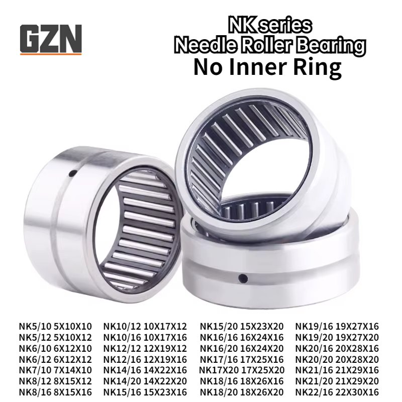 1PCS Needle Roller Bearings Without Inner Ring NK 5/12 6/12 26/20 26X34X20 Inne 5 6 7 8 9 10 12 14 16 17 18 19 21 22 24 25 26mm