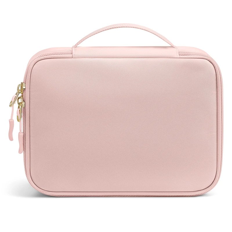GOLF Women Makeup Organizer Bag Cute Small Cosmetic Bag Pink Case for Brushes Makeup Pouch Toiletry Bags Ladies Wash Bag Travel