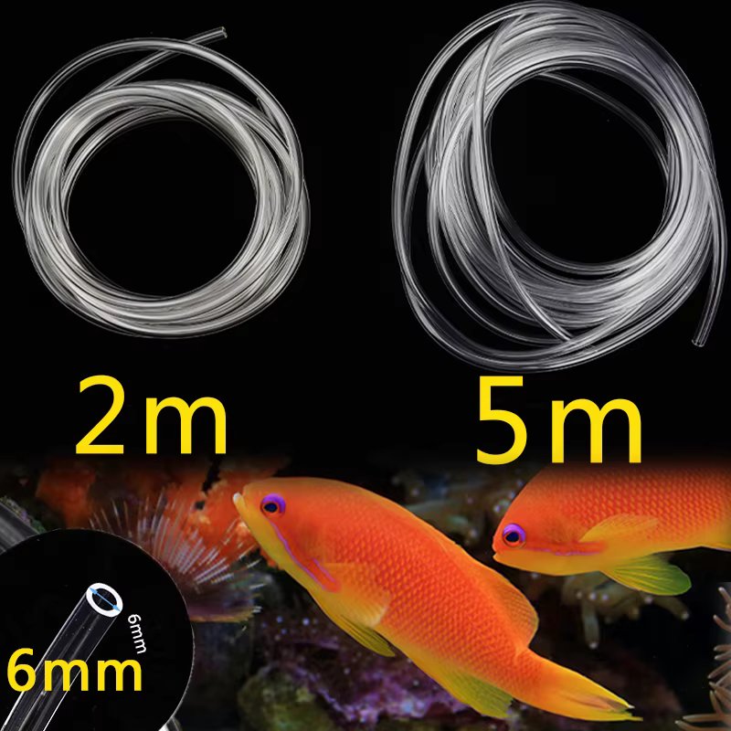 Soft Silicone Aquarium CO2 Tube Pipe Oxygen Hose CO2 System Equipment Accessories High Pressure Fish tank Special Pipe