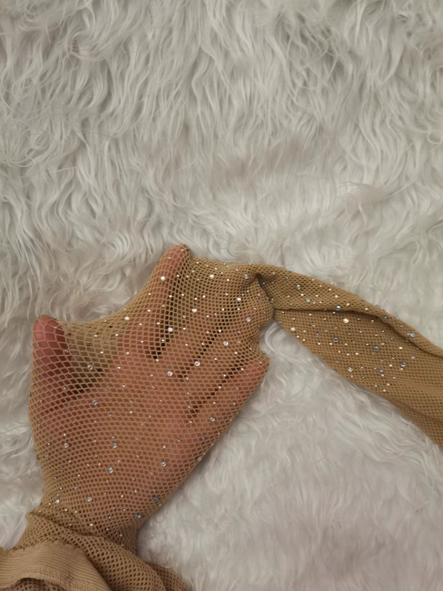 1pcs Sexy Diamond Thigh Stockings Shiny Rhinestone Mesh Fishnet Pantyhose Tight Women Stockings Lingerie Hosiery Fashion Tight #