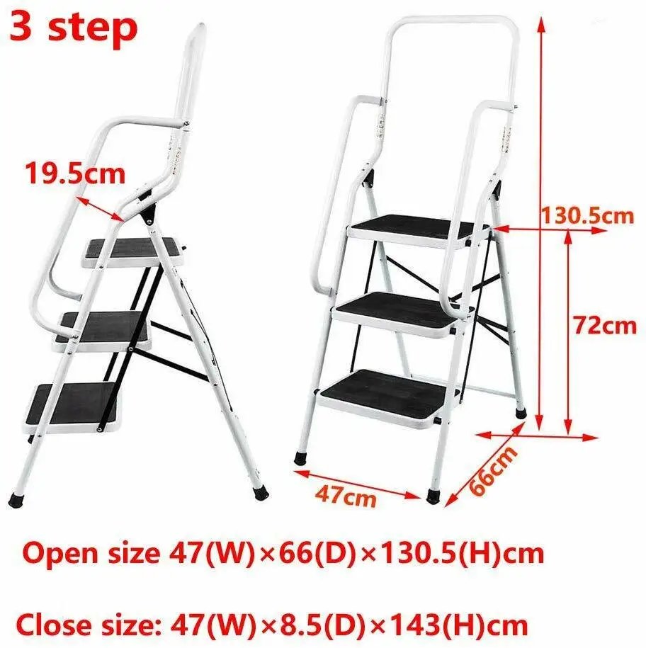 3 Step with Handrail