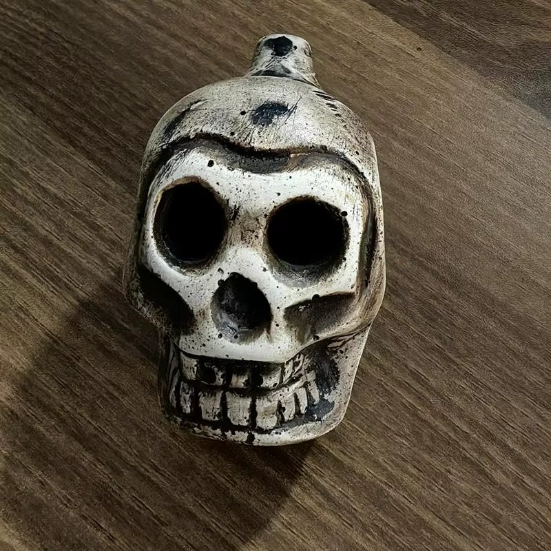 Authentic Aztec Whistle Skull Spooky Human Death Scream Loud Whistle High Decibels Authentic Human Sounding Screams