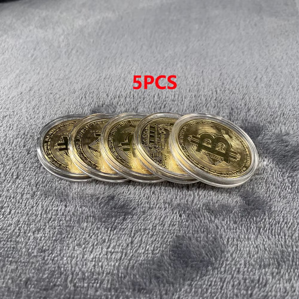 Golden 5PCS
