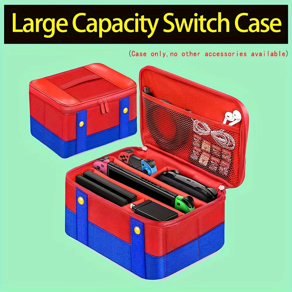 Large Carrying Protective Case for Nintendo Switch OLED Console Pro Controller Travel Storage Bag Case For Switch Accessories