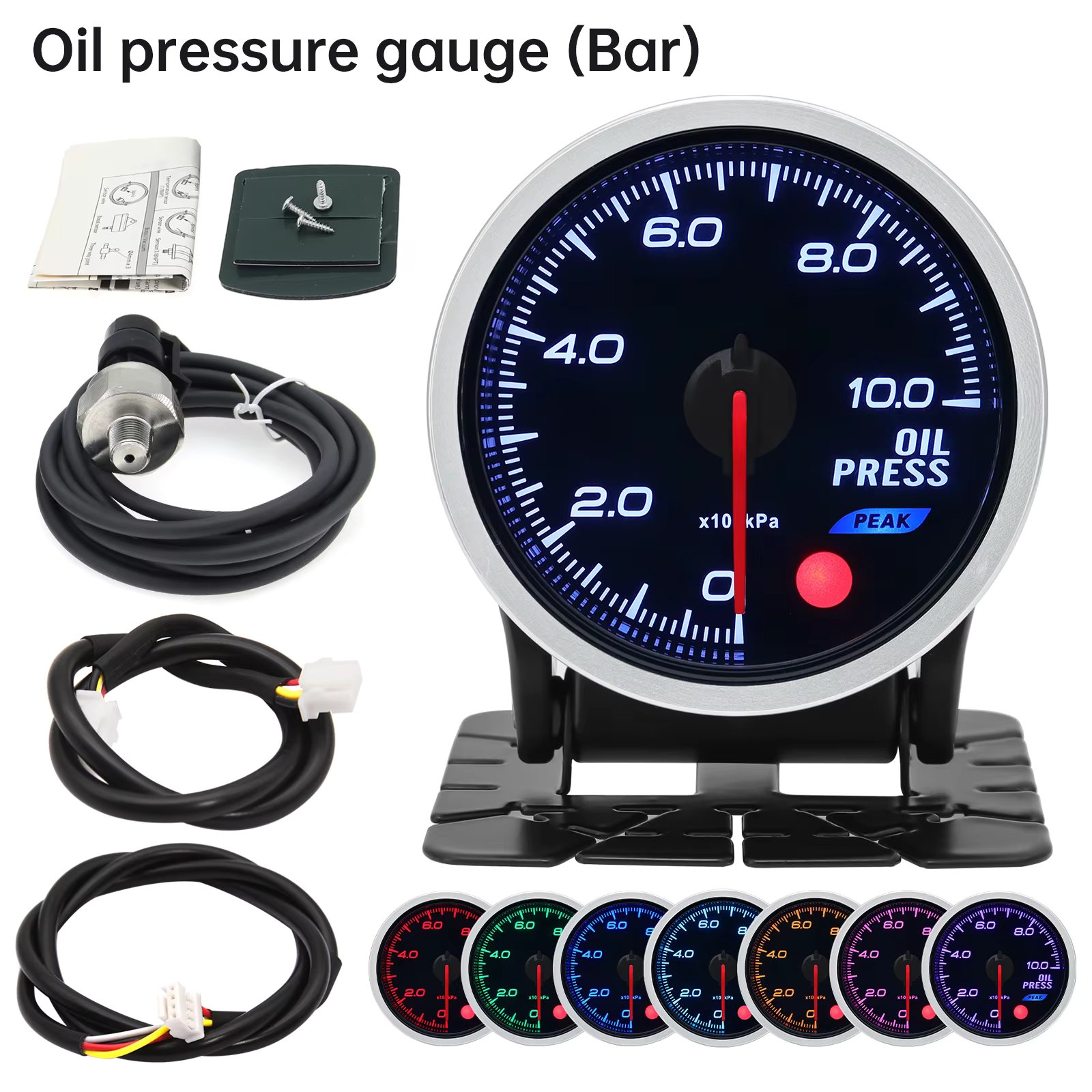 Oil Press Gauge bar