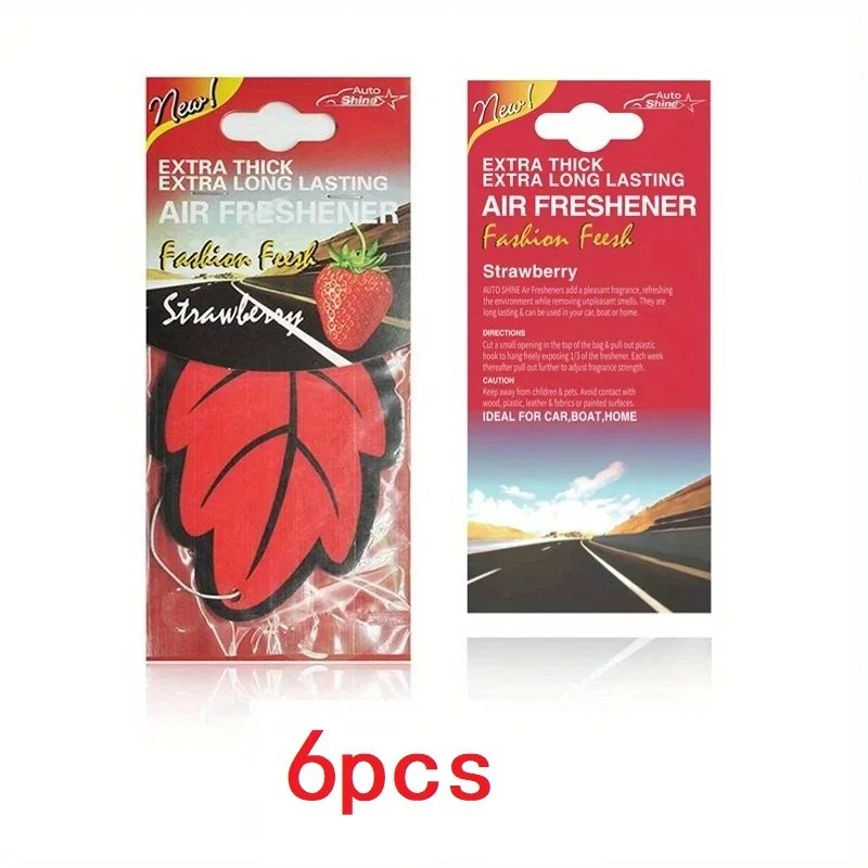 6pcs red