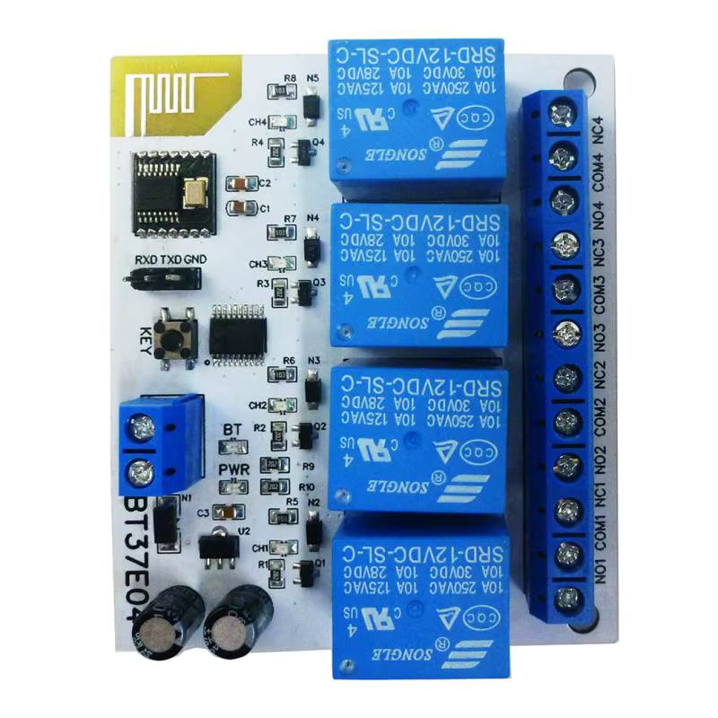 4 Ch DC 5V/12V For Android Bluetooth-Compatible Relay 2.4G RF Remote control IOT Module Command customization Switch Board