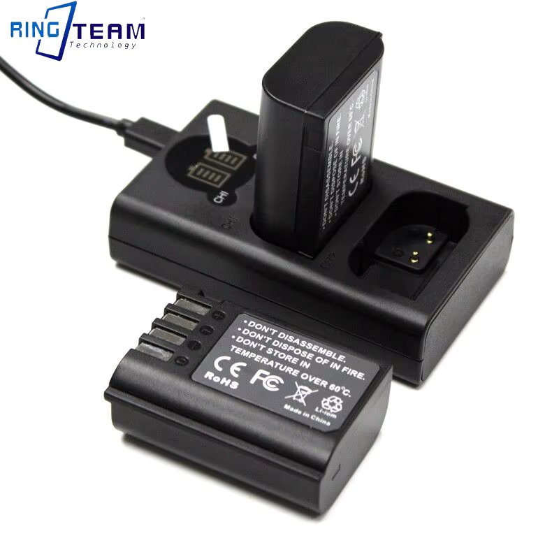 Lumix DC-S5 S5K DC-S5 DMW-BLK22 Dual Charger Camera Battery  LCD Display Suitable for Panasonic