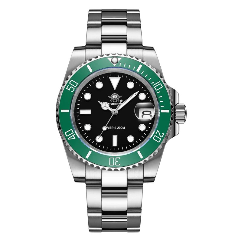 green black steel