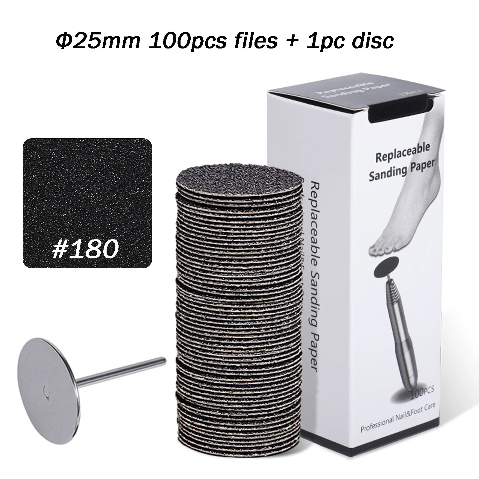 100pcs file -1 disc