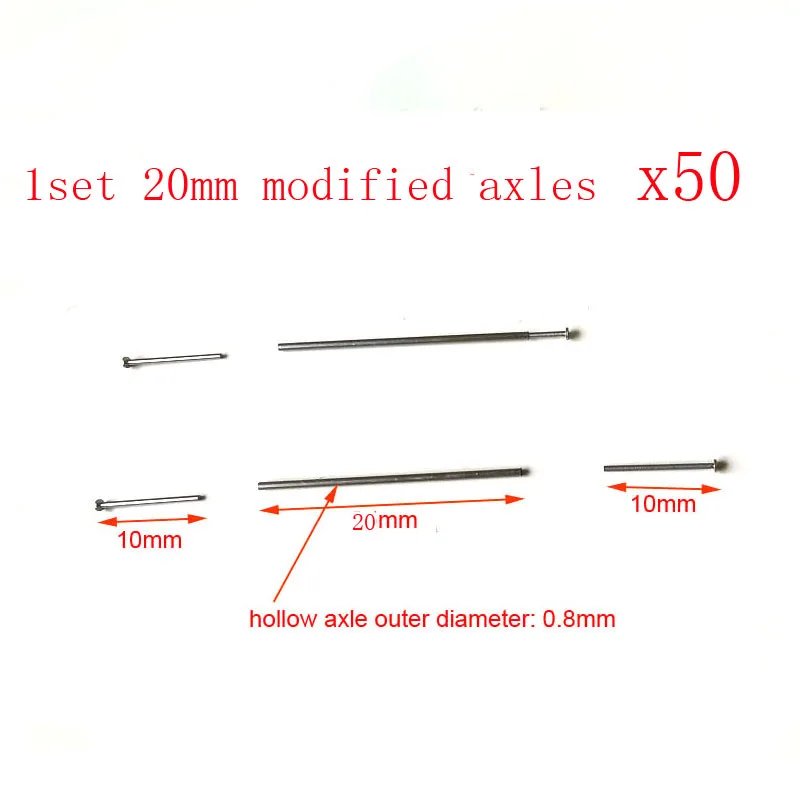 50 sets 20mm axles