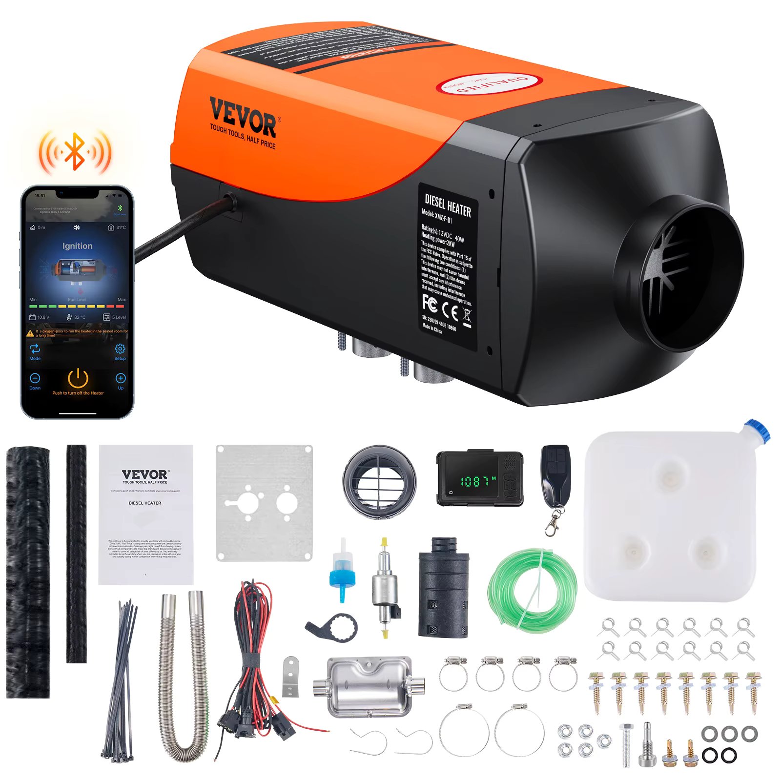 2KW Bluetooth
