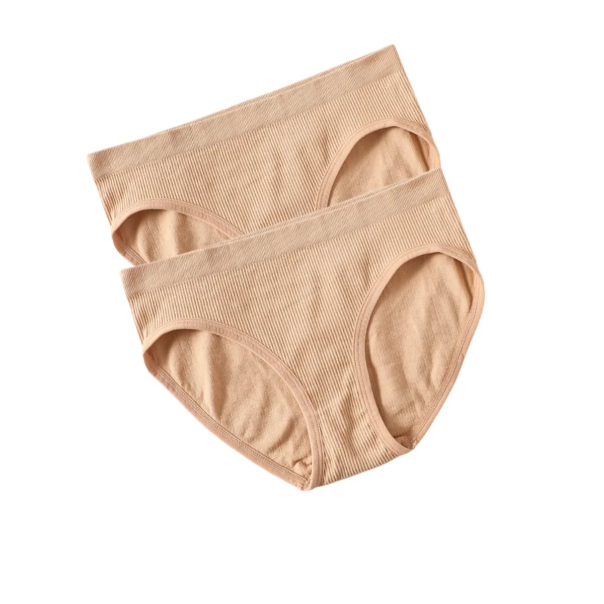 2Pcs/Set Seamless Panties Women Briefs Panty Low Rise Bikini Sexy Underwear Female Full Coverage Underpants Lingerie Panty