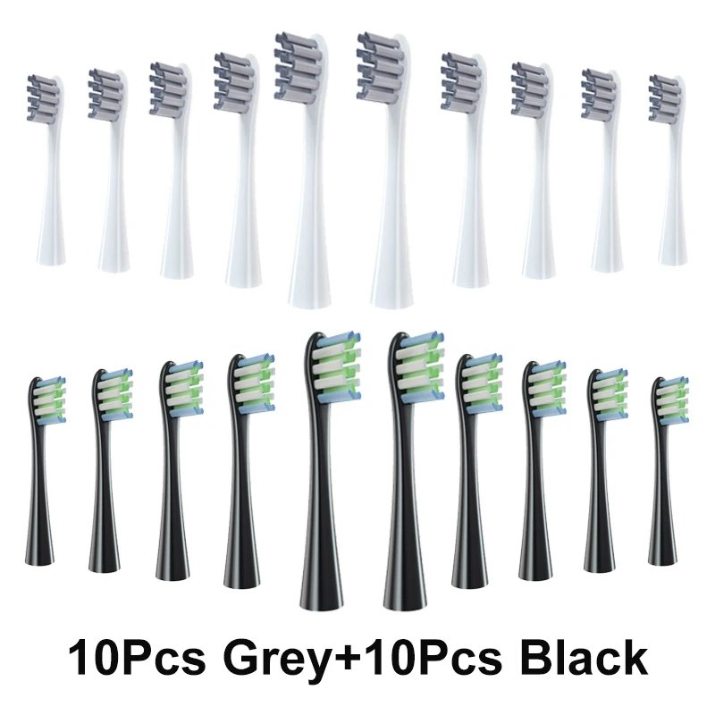 10 grey 10 black