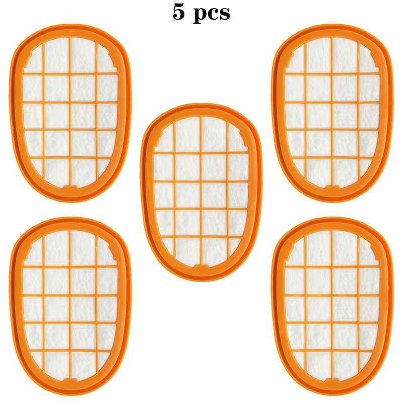 3/5 PCS Dust Cotton Filter For Philips FC6812 6814 6823 6827 6908 Vacuum Cleaner Replacemnet Filters Parts