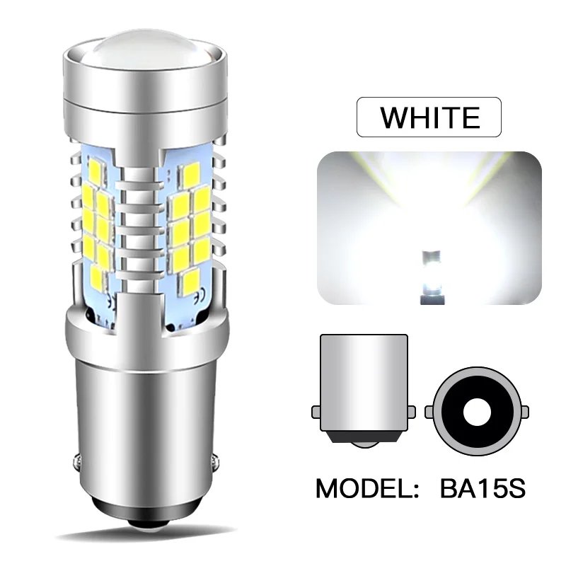 2pcs LED white