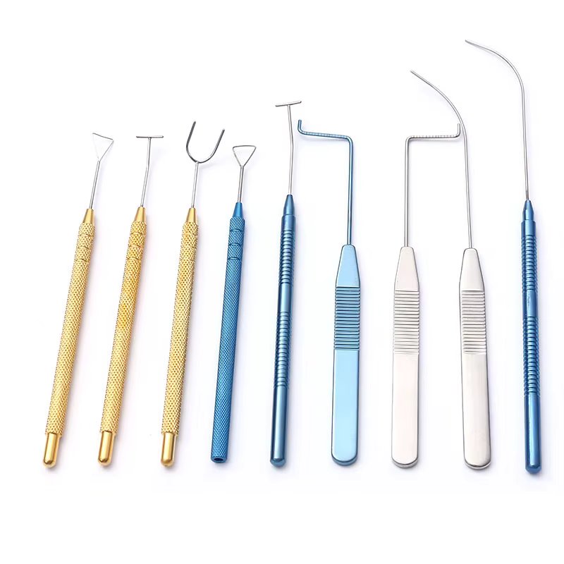 Double eyelid designer simulation curved probe double eyelid quantitative device eye cosmetic plastic equipment U-shaped triangl