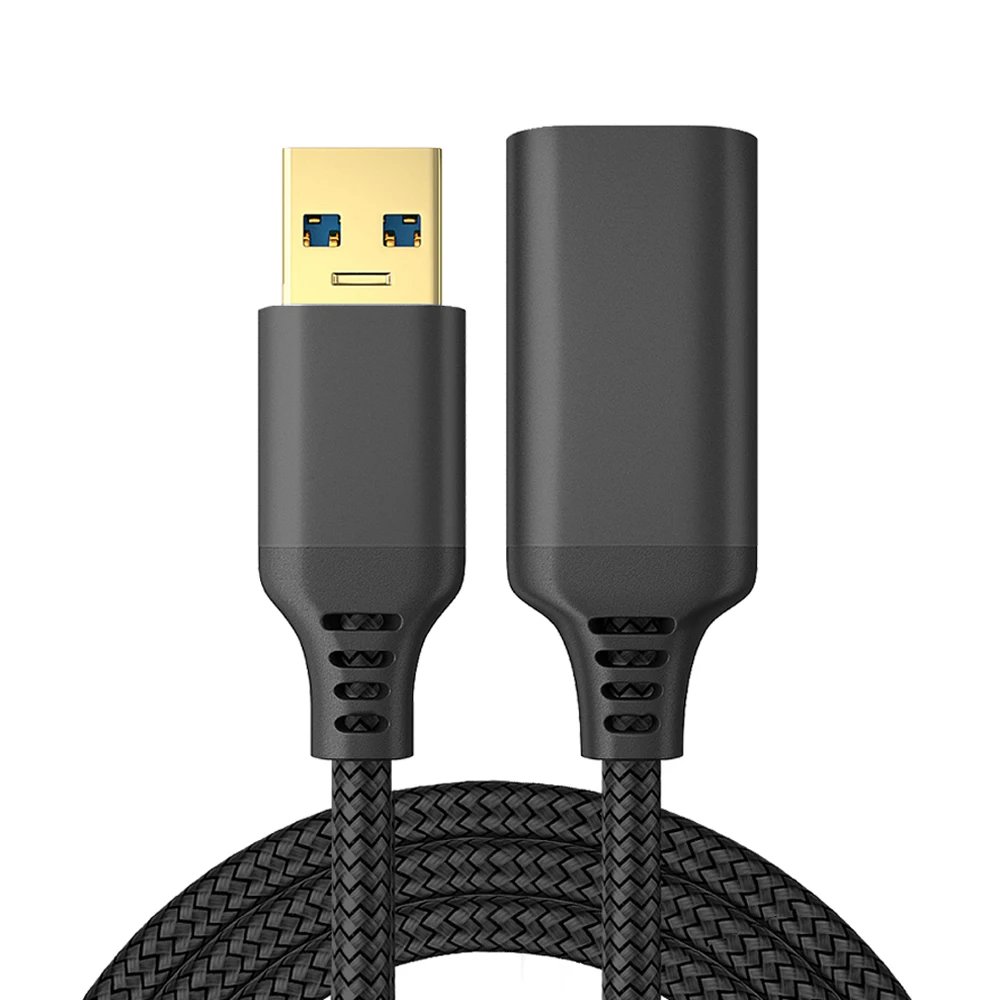 High speed USB 3.0 Extension Cable Type A Male to FeMale Extender For Pen Flash Drive TV Car USB3.0 Data Charger Long 28AWG Wire