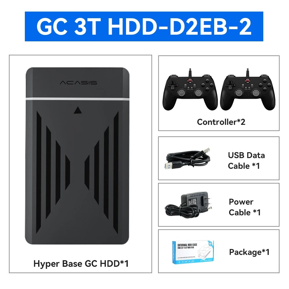 GC 3T HDD-D2EB-2