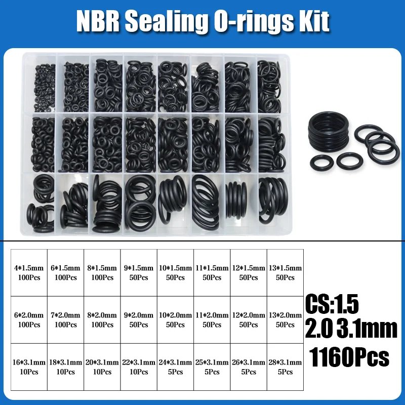 O Ring  1160pcs