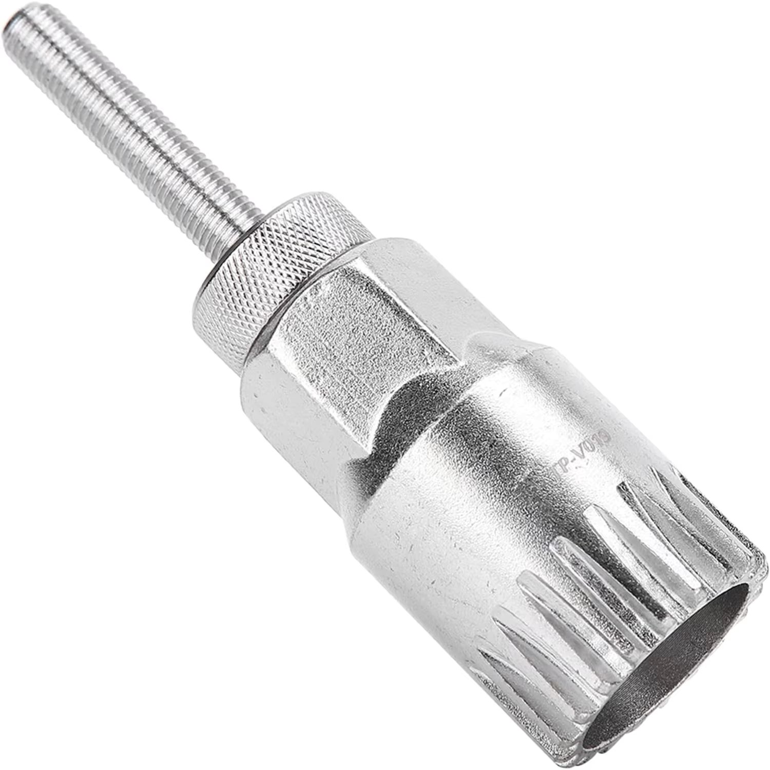 High-Quality Durable 20 Teeth Bicycle Bottom Bracket Remover Tool with Anti-Drop Design, Easy Square Hole Spline Installation, P