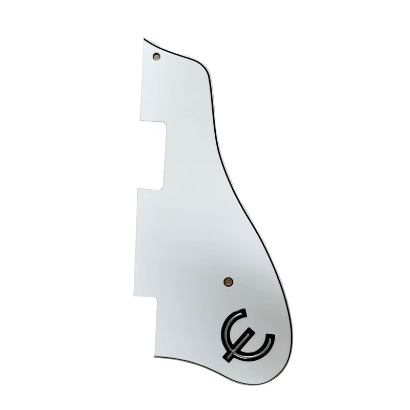 Xinyue Custom Guitar Parts - For Epi 1965 Casino Vintage Guitar Pickguard Jazz Archtop Scratch Plate & E Logo