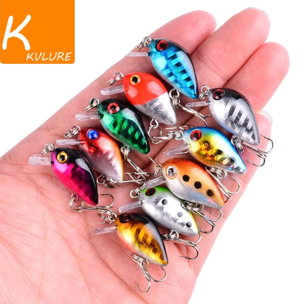 30mm 2g Crazy wobbler Mini Topwater Crankbait Artificial Japan Hard Bait Pesca Floating Fishing Lures bass Pesca