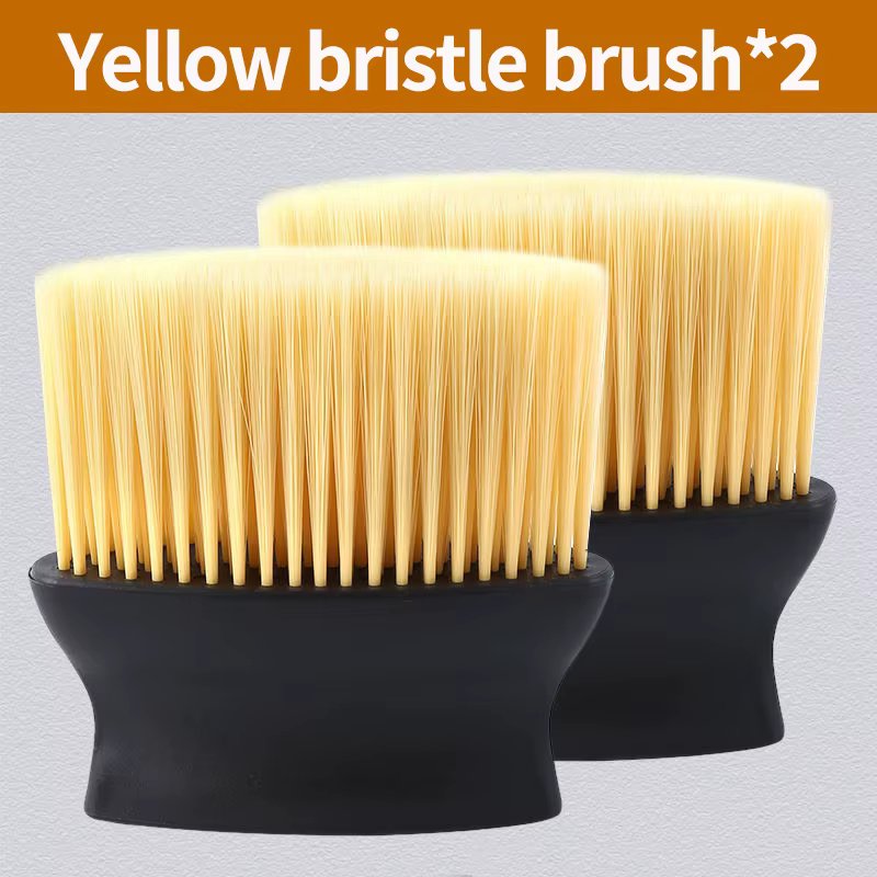Yellow hair brush X2