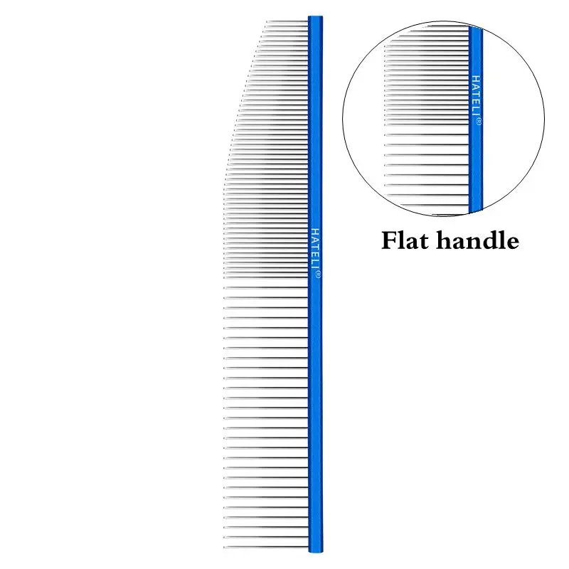 Flat handle blue