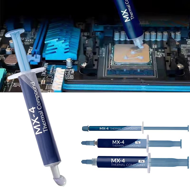 MX-4 2/4/8g Thermal Grease Processor Thermal Compound Thermal Paste CPU GPU Graphics Card Cooler Onductive Heatsink Plaster