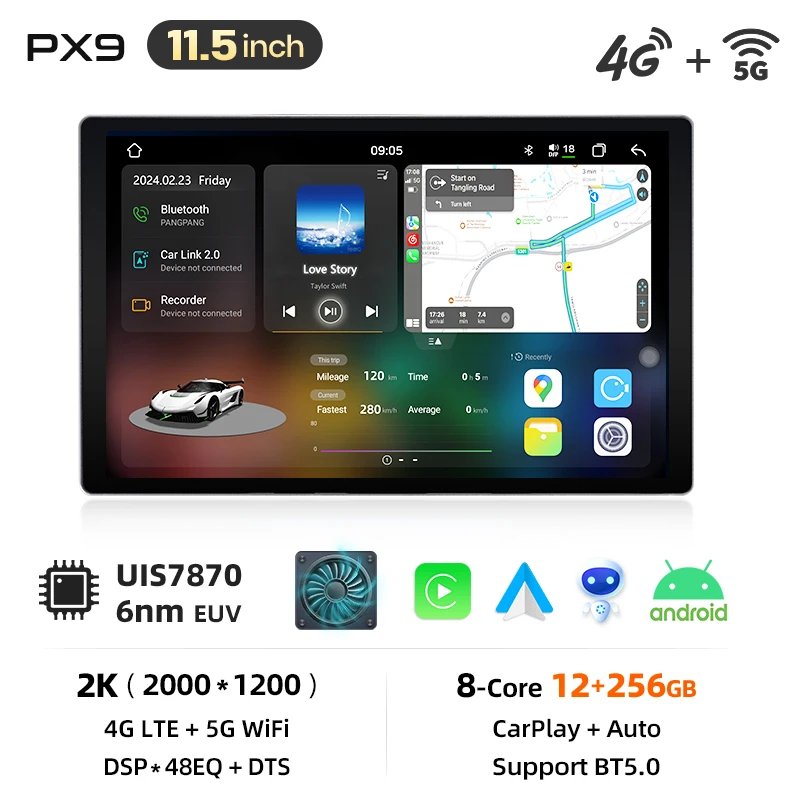 4G-WIFI 12GB-256GB