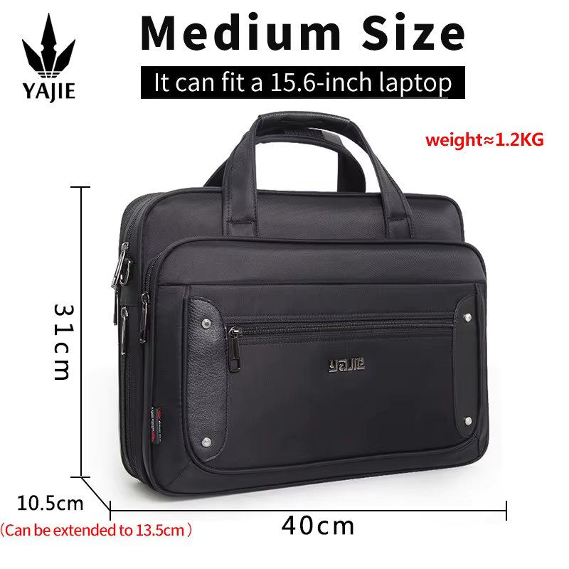 Large Capacity Briefcase Bag Men Business Bag 14inch 15.6 inch 17 inch 19 Laptop Bag Shoulder Bags Canvas Handbags Messenger Bag