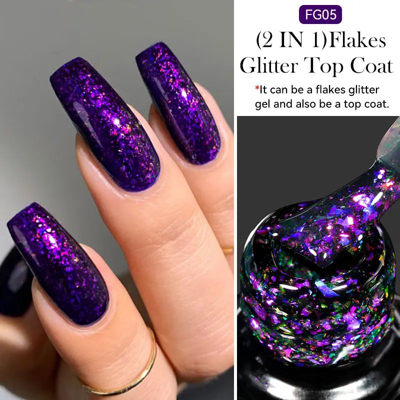 Flakes Top Coat 05