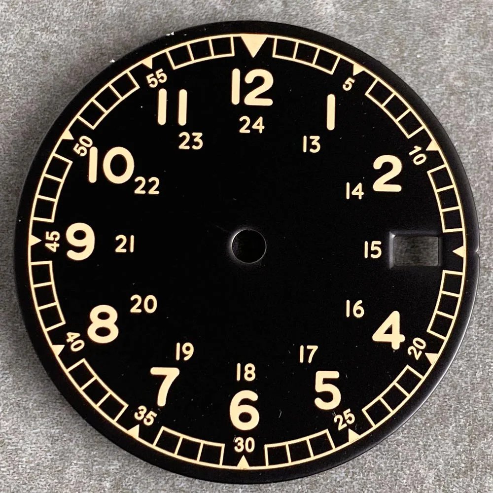 gold dial