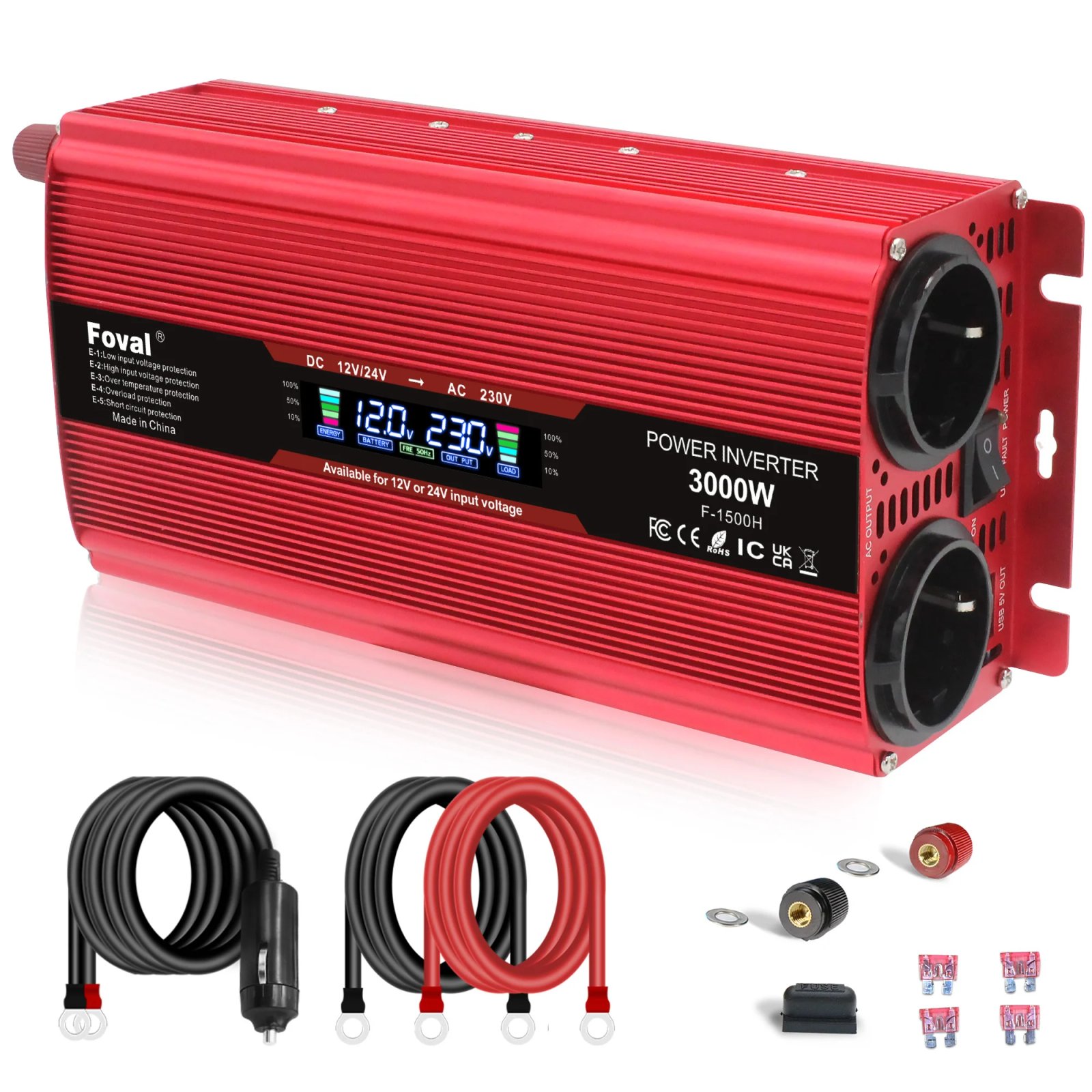 3000W Red