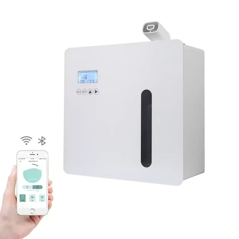 Hotel Lobby Smart Essential Oil Diffuser App Control Waterless Aroma Diffuser 3000m³ Scent Machine Aromatherapy Air Freshener