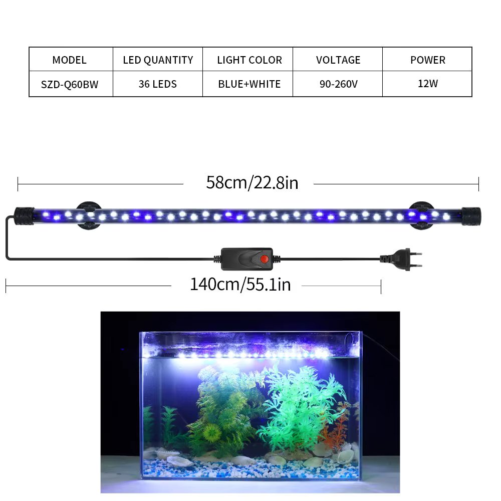 58cm BlueWhite Light