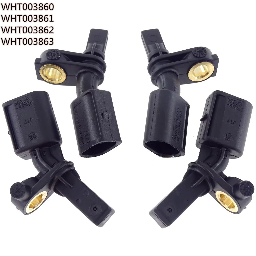 1Set WHT003860 WHT003861ABS Speed Sensor For VW Polo 9N 6R Golf 5K 5G Passat 5Q Bora Audi A1 A3 8V TT 8S Q3 WHT003862 WHT003863
