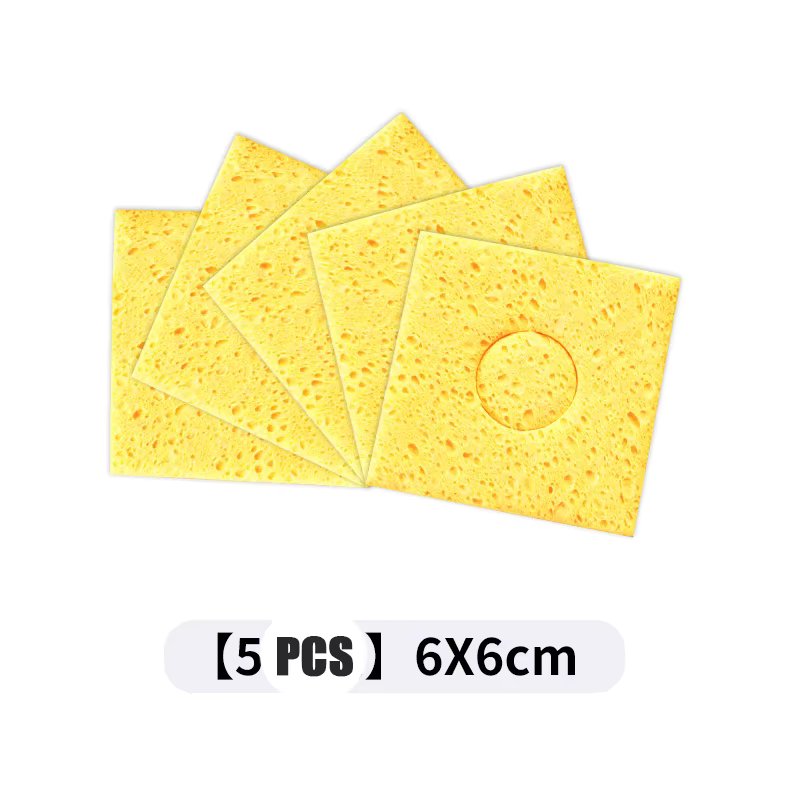 5/10/20pcs Cleaning Sponge Cleaner For Enduring Solder Welding Station Electric Soldering Iron Tips Clean Sponge Repair Tools
