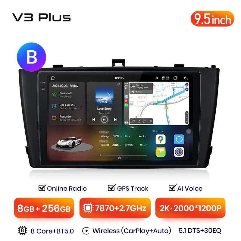 V3 Plus 8GB 9.5-B