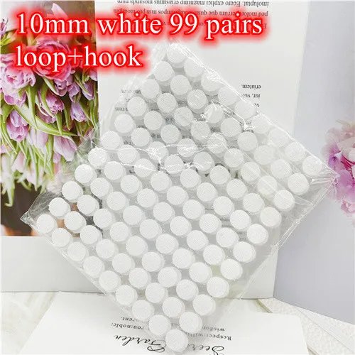 White 10mm 99pairs