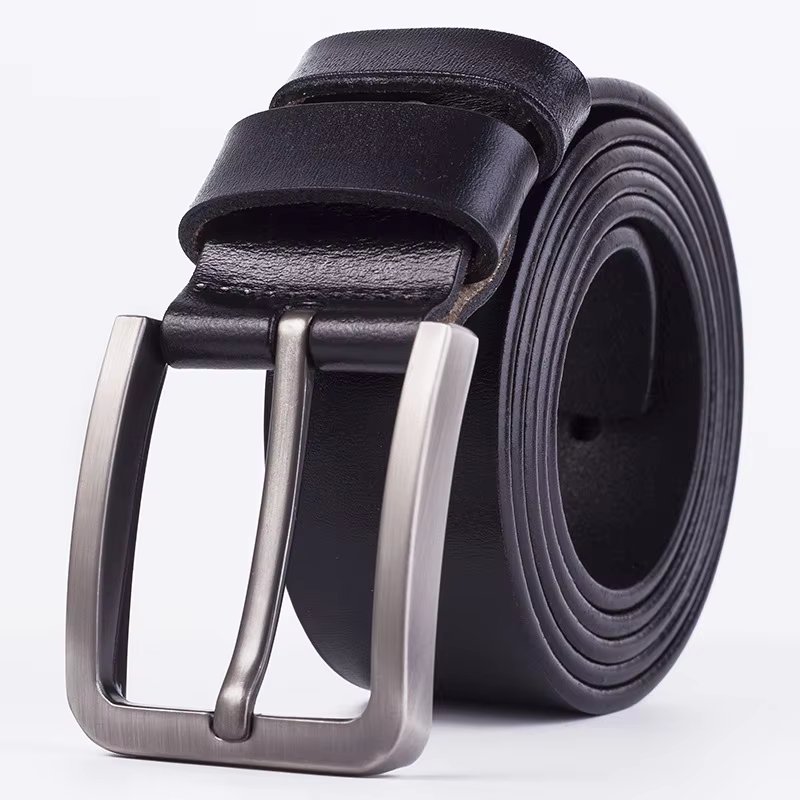 Men's Leather Belt  Leisure Needle Buckle Leather Belt  Men's Trouser Belt  Men's Leisure Simple Belt  Belt for Men