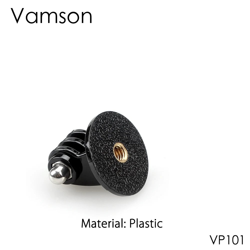 Vamson for GoPro Accessories Adapter Converter Mount Monopod Tripod Holder Case Adapter for Go Pro Hero 12 11 10 9 8 7 6 for yi