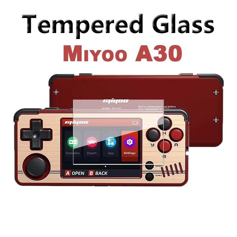 High Quality Tempered Glass for Miyoo A30 Screen HD Protector Film Anti-scratch for Miyoo A30 Game Console Accessories
