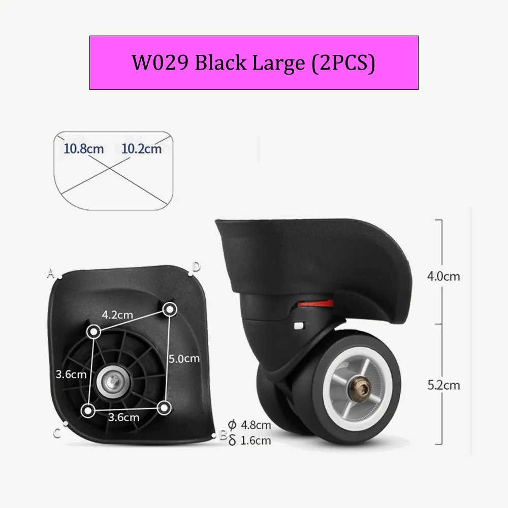 W029 Black L (2PCS)
