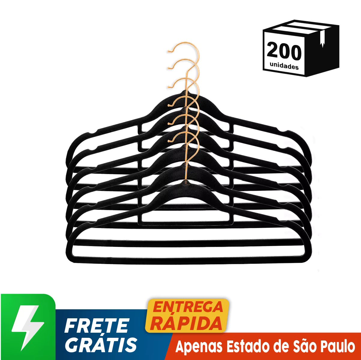 200 Pçs Cabide Veludo Ultrafino Alta Qualidade Unissex Adulto Gancho Cobre 360 ° Giratório Organizador Rack Closet Armário Loja