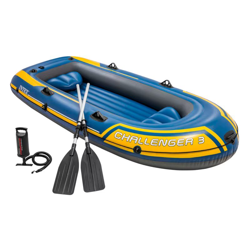 Challenger 3 Intex Inflatable boat, measures 295x137x43 cm