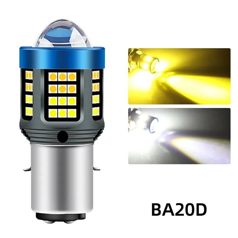 BA20D White Yellow